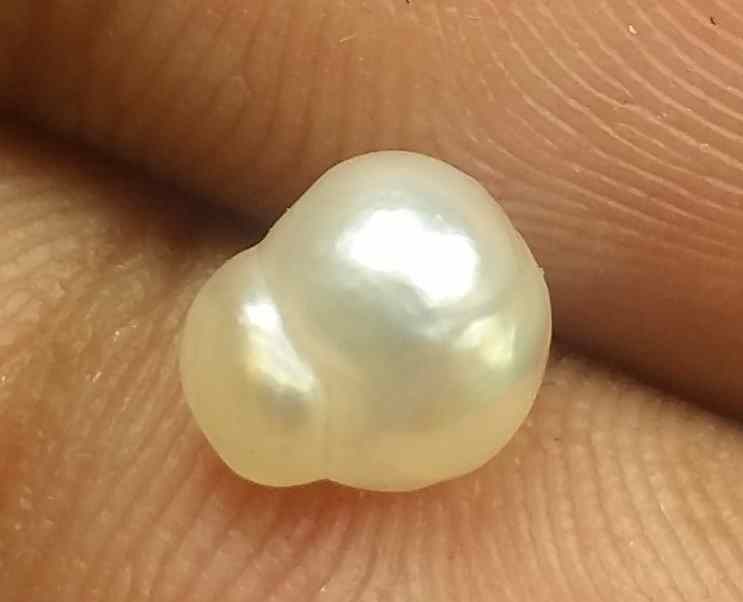 1.14 Carats Basra Pearl 6.19 x 4.92 x 4.89 mm