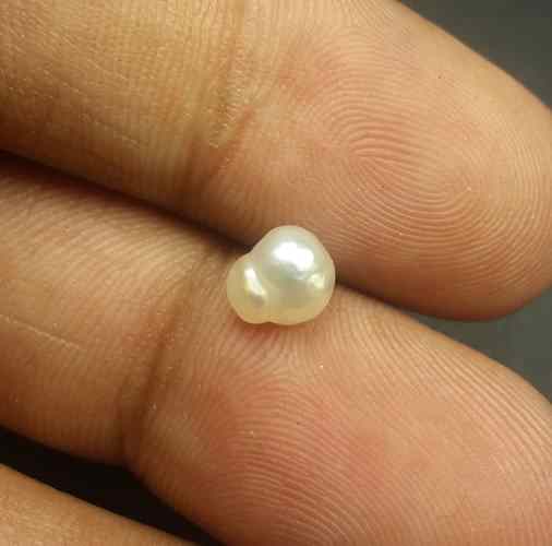 1.14 Carats Basra Pearl 6.19 x 4.92 x 4.89 mm