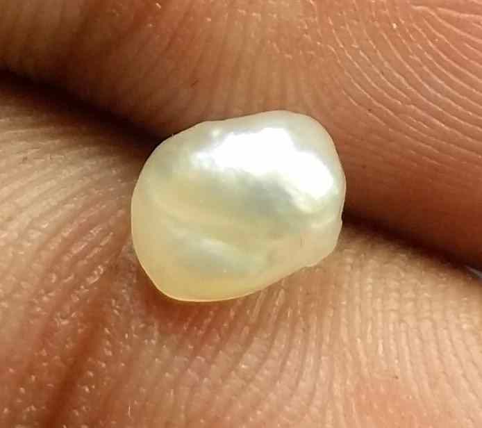 1.01 Carats Basra Pearl 6.67 x 5.28 x 4.03 mm
