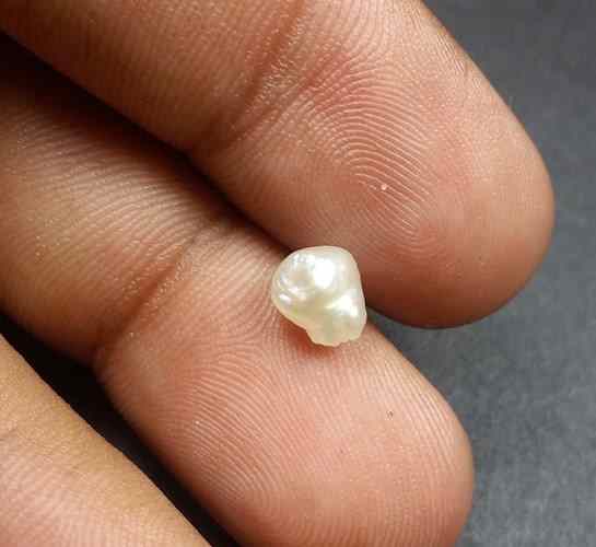 1.09 Carats Basra Pearl 6.26 x 5.97 x 4.04 mm