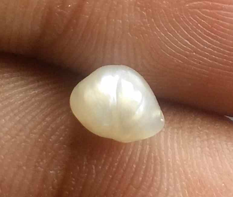 1.03 Carats Basra Pearl 6.27 x 4.96 x 4.39 mm