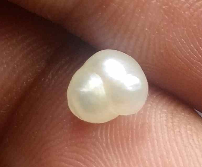 1.00 Carats Basra Pearl 5.97 x 5.43 x 3.99 mm