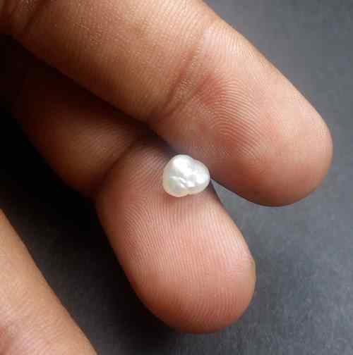1.00 Carats Basra Pearl 5.97 x 5.43 x 3.99 mm