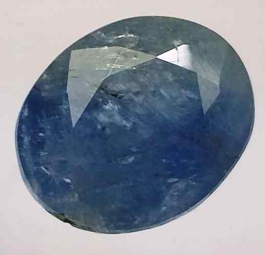 11.91 Carats Ceylon Blue Sapphire 14.28 x 11.70 x 7.75 mm