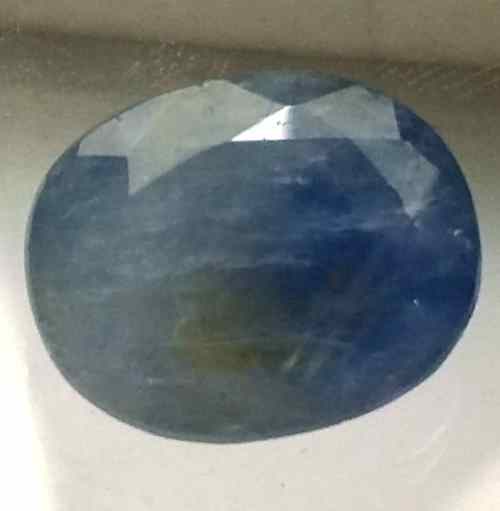 15.54 Carats Ceylon Blue Sapphire 16.90 x 13.83 x 7.03 mm