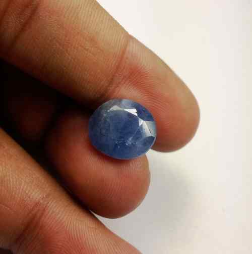 10.13 Carats Ceylon Blue Sapphire 13.24 x 11.71 x 6.98 mm