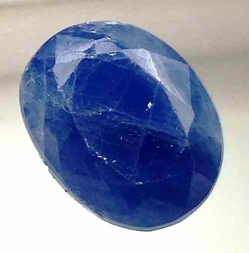 10.32 Carats Ceylon Blue Sapphire 13.66 x 10.74 x 7.69 mm