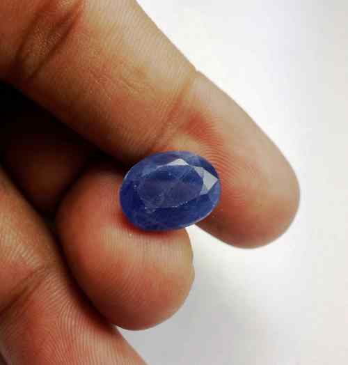 10.32 Carats Ceylon Blue Sapphire 13.66 x 10.74 x 7.69 mm
