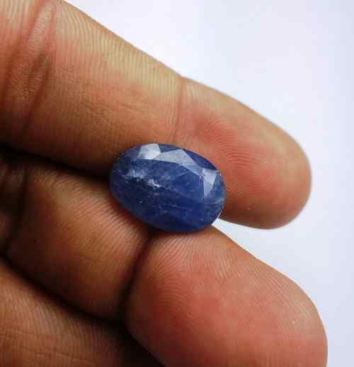 10.56 Carats Ceylon Blue Sapphire 15.27 x 10.95 x 6.31 mm