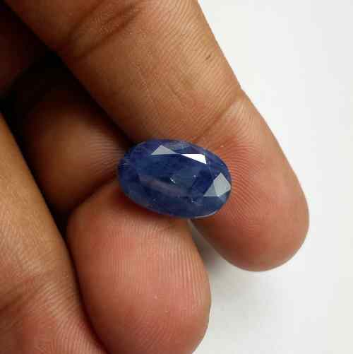 10.69 Carats Ceylon Blue Sapphire 15.24 x 10.33 x 6.73 mm