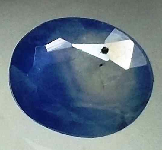1.69 Carats Ceylon Blue Sapphire 7.76 x 6.24 x 3.71 mm