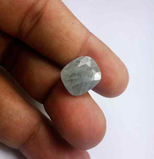 9.85 Carats Ceylon Blue Sapphire 13.99 x 12.03 x 5.82 mm