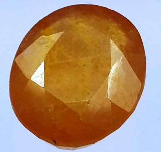 5.69 Carats African Padparadscha Sapphire 11.45 x 9.45 x 4.90 mm