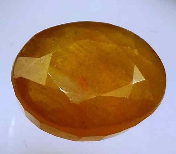13.17 Carats African Padparadscha Sapphire 14.55 x 11.98 x 6.54 mm