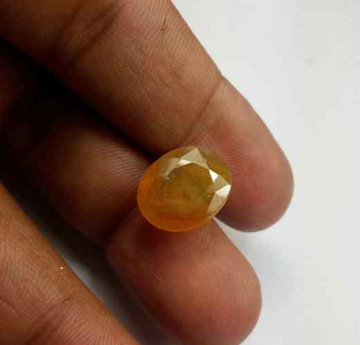 13.17 Carats African Padparadscha Sapphire 14.55 x 11.98 x 6.54 mm