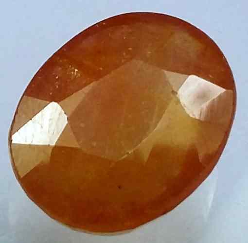 11.37 Carats African Padparadscha Sapphire 14.37 x 12.01 x 5.99 mm
