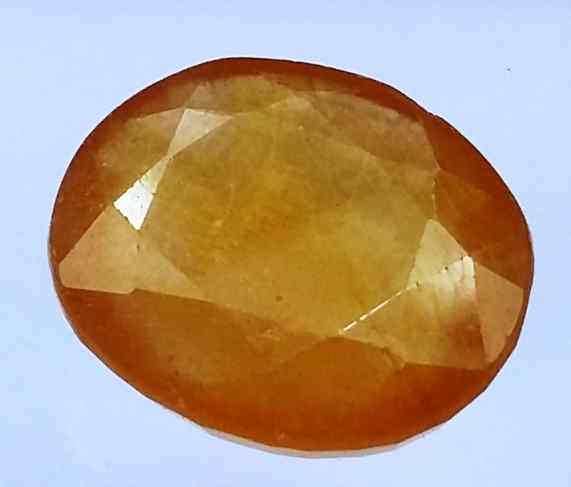 8.91 Carats African Padparadscha Sapphire 13.60 x 11.67 x 4.97 mm