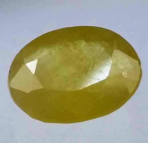 3.71 Carats African Green Sapphire 10.33 x 8.18 x 4.31 mm