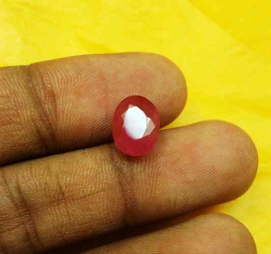 4.17 Carats Burma Mines Ruby 9.71 x 7.60 x 5.80 mm