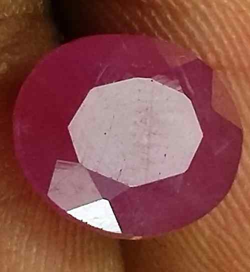 2.59 Carats Burma Mines Ruby 8.19 x 6.95 x 5.17 mm