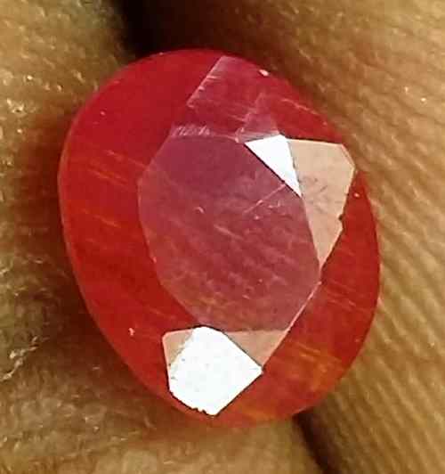 1.36 Carats Burma Mines Ruby 7.07 x 5.69 x 3.77 mm
