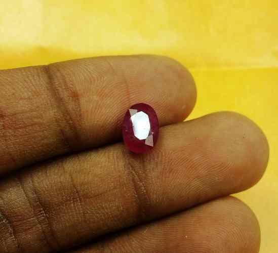 1.96 Carats Burma Mines Ruby 8.58 x 6.16 x 4.06 mm