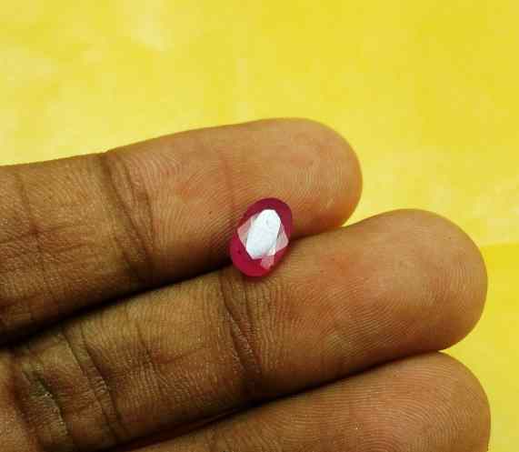 1.44 Carats Burma Mines Ruby 8.48 x 5.40 x 3.67 mm