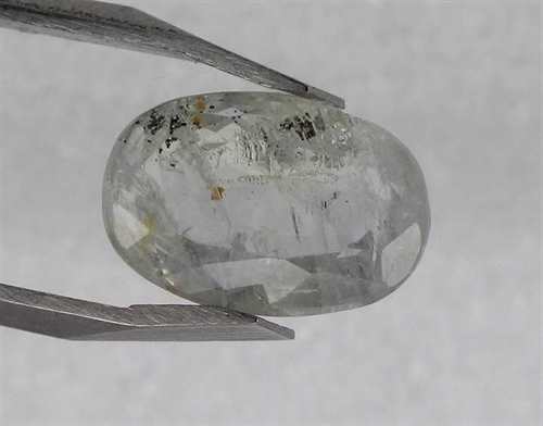 3.25 Carats Colorless Sapphire 10.50 x 7.13 x 4.15 mm