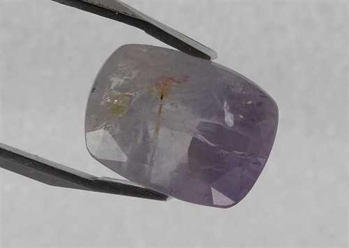 6.97 Carats Bluish Purple Sapphire 11.30 x 8.50 x 7.10 mm