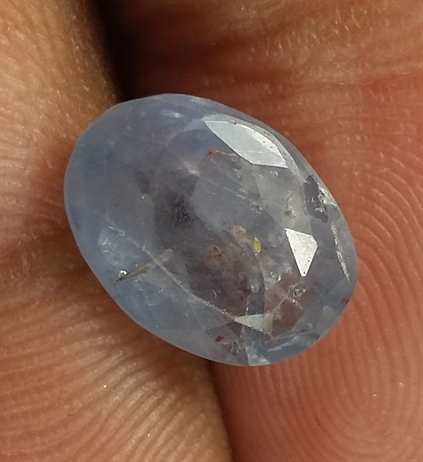 3.67 Carats Blue Sapphire 10.50 x 7.76 x 5.37 mm