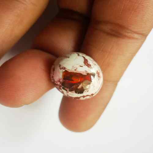 13.97 Carats Natural Mexicon Opal 18.80 x 16.53 x 7.50 mm
