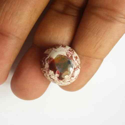 15.73 Carats Natural Mexicon Opal 19.76 x 17.74 x 8.03 mm