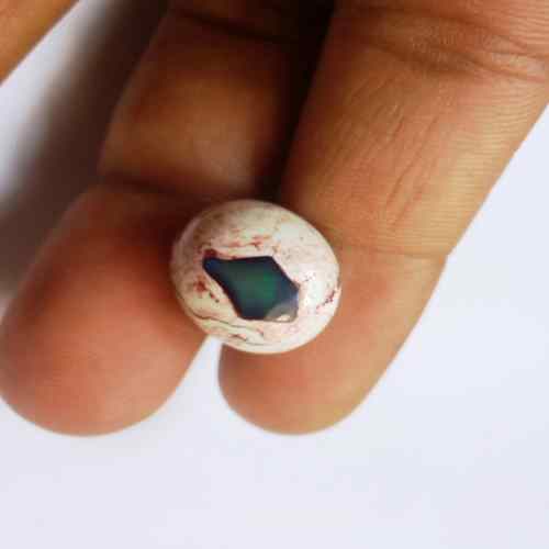 10.73 Carats Natural Mexicon Opal 15.71 x 14.04 x 7.70 mm