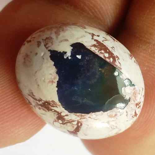 13.4 Carats Natural Mexicon Opal 19.84 x 16.24 x 7.15 mm