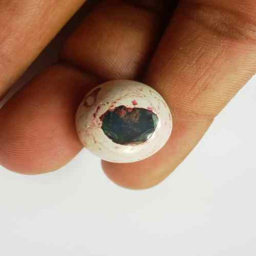 14.46 Carats Natural Mexicon Opal 17.98 x 17.96 x 7.58 mm