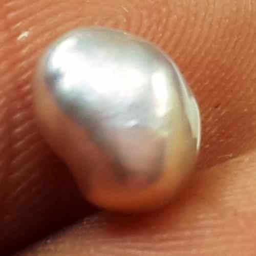 1.05 Carats Natural Venezuela Pearl 6.75 x 5.67 x 4.25 mm
