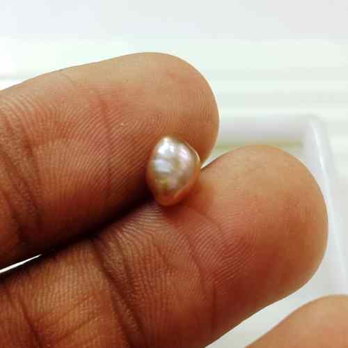 1.05 Carats Natural Venezuela Pearl 5.94 x 5.61 x 4.24 mm