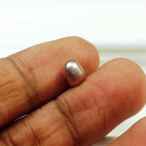 1.27 Carats Natural Venezuela Pearl 6.52 x 5.46 x 4.87 mm