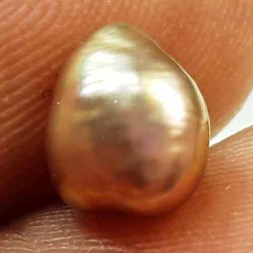 1.1 Carats Natural Venezuela Pearl 6.45 x 5.57 x 4.69 mm