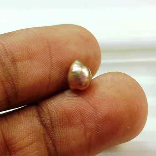 1.1 Carats Natural Venezuela Pearl 6.45 x 5.57 x 4.69 mm