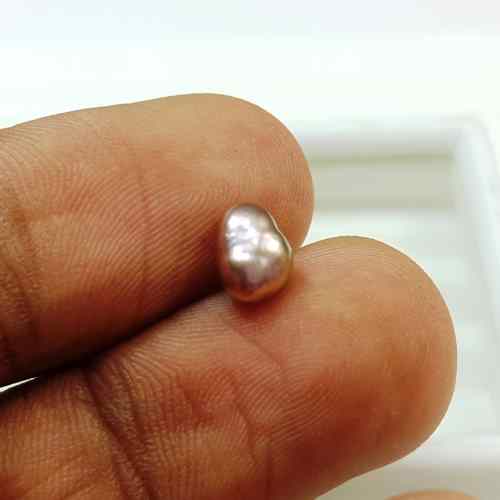 1.03 Carats Natural Venezuela Pearl 6.38 x 5.22 x 4.15 mm