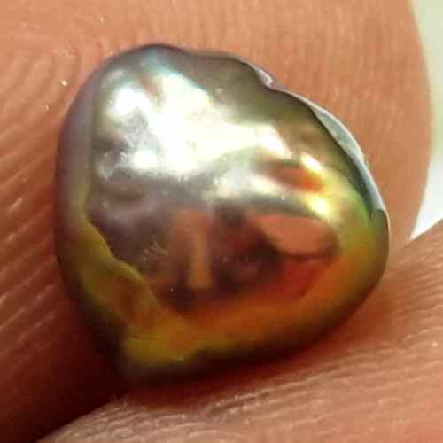 0.99 Carats Natural Venezuela Pearl 5.83 x 5.54 x 4.03 mm