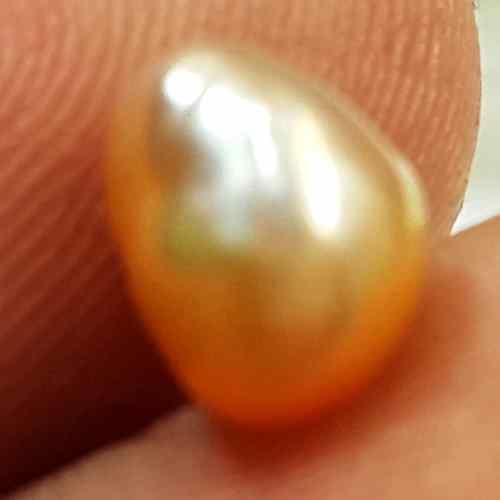 0.94 Carats Natural Venezuela Pearl 6.08 x 4.94 x 4.43 mm