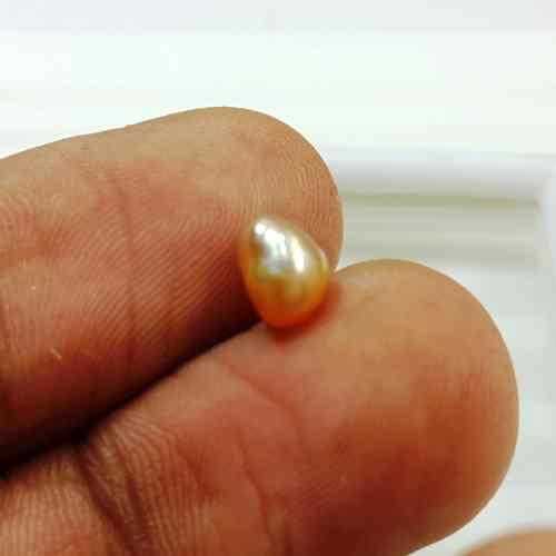 0.94 Carats Natural Venezuela Pearl 6.08 x 4.94 x 4.43 mm