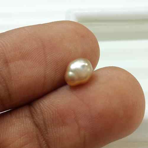 1 Carats Natural Venezuela Pearl 6.28 x 5.21 x 4.38 mm