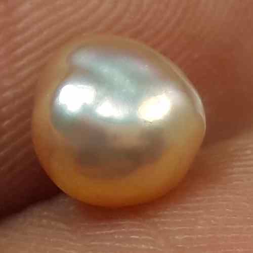 0.94 Carats Natural Venezuela Pearl 5.42 x 5.82 x 4.28 mm