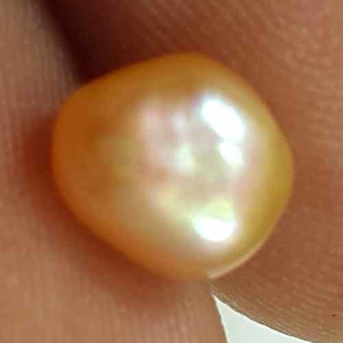 1.15 Carats Natural Venezuela Pearl 5.69 x 5.45 x 4.38 mm