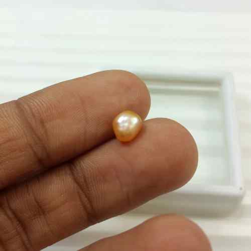 1.15 Carats Natural Venezuela Pearl 5.69 x 5.45 x 4.38 mm