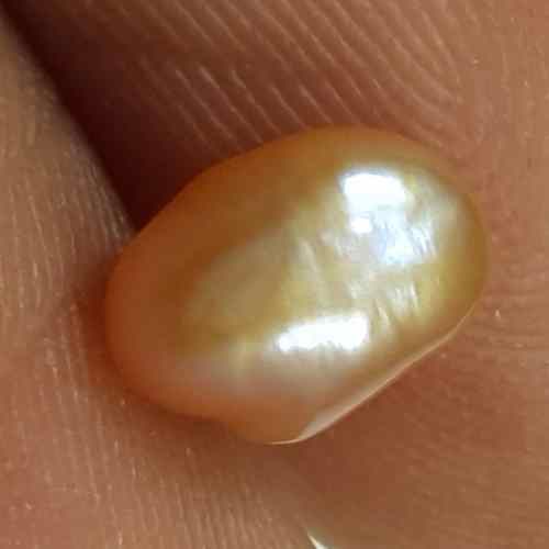0.96 Carats Natural Venezuela Pearl 6.65 x 4.79 x 3.92 mm
