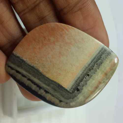 84.78 Carats Natural Celestobarite 46.23 x 31.99 x 5.01 mm
